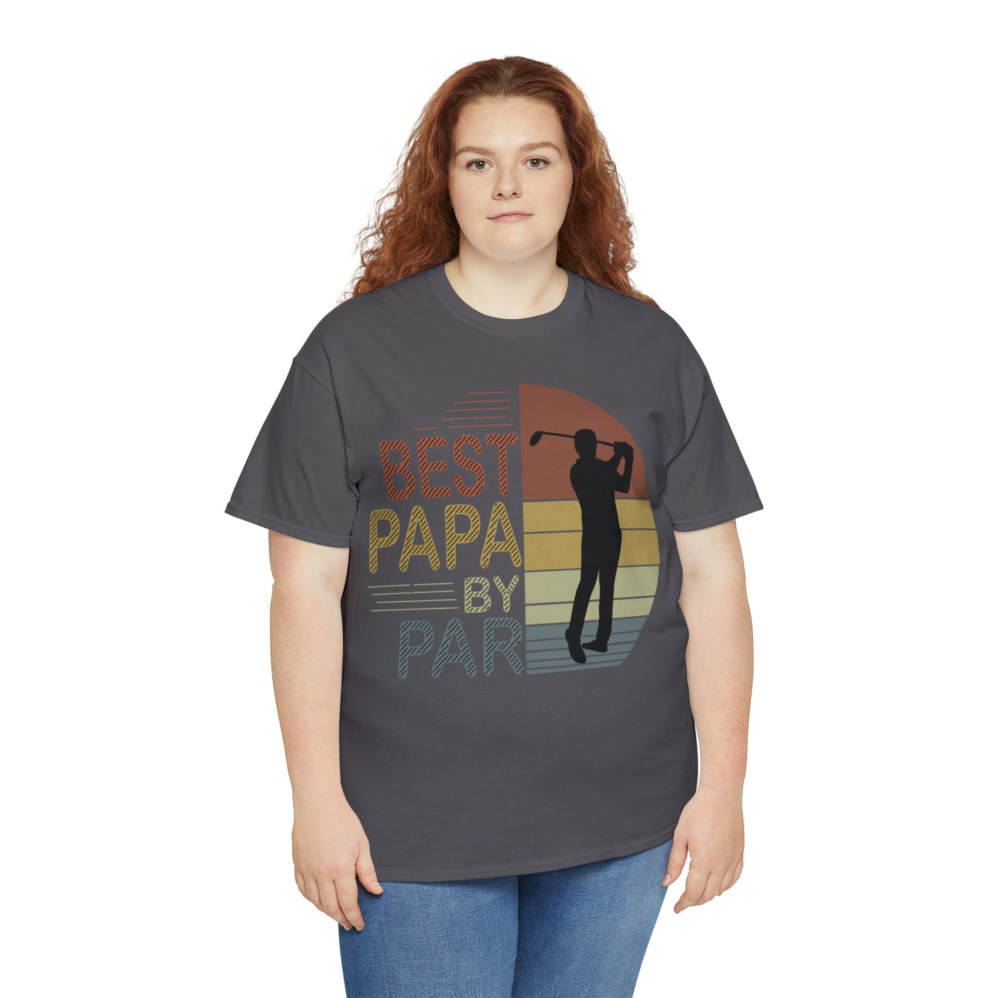 Best Papa by Par Golf Cotton Tee