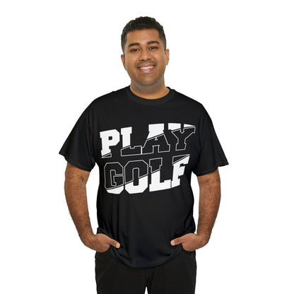 Split Play Golf Cotton Tee