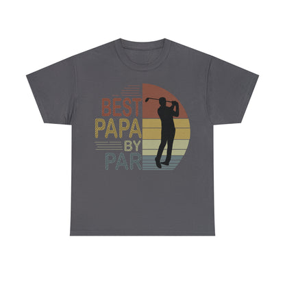 Best Papa by Par Golf Cotton Tee