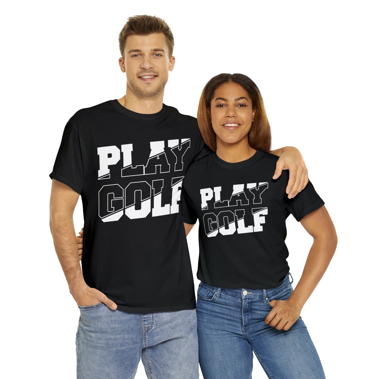 Split Play Golf Cotton Tee