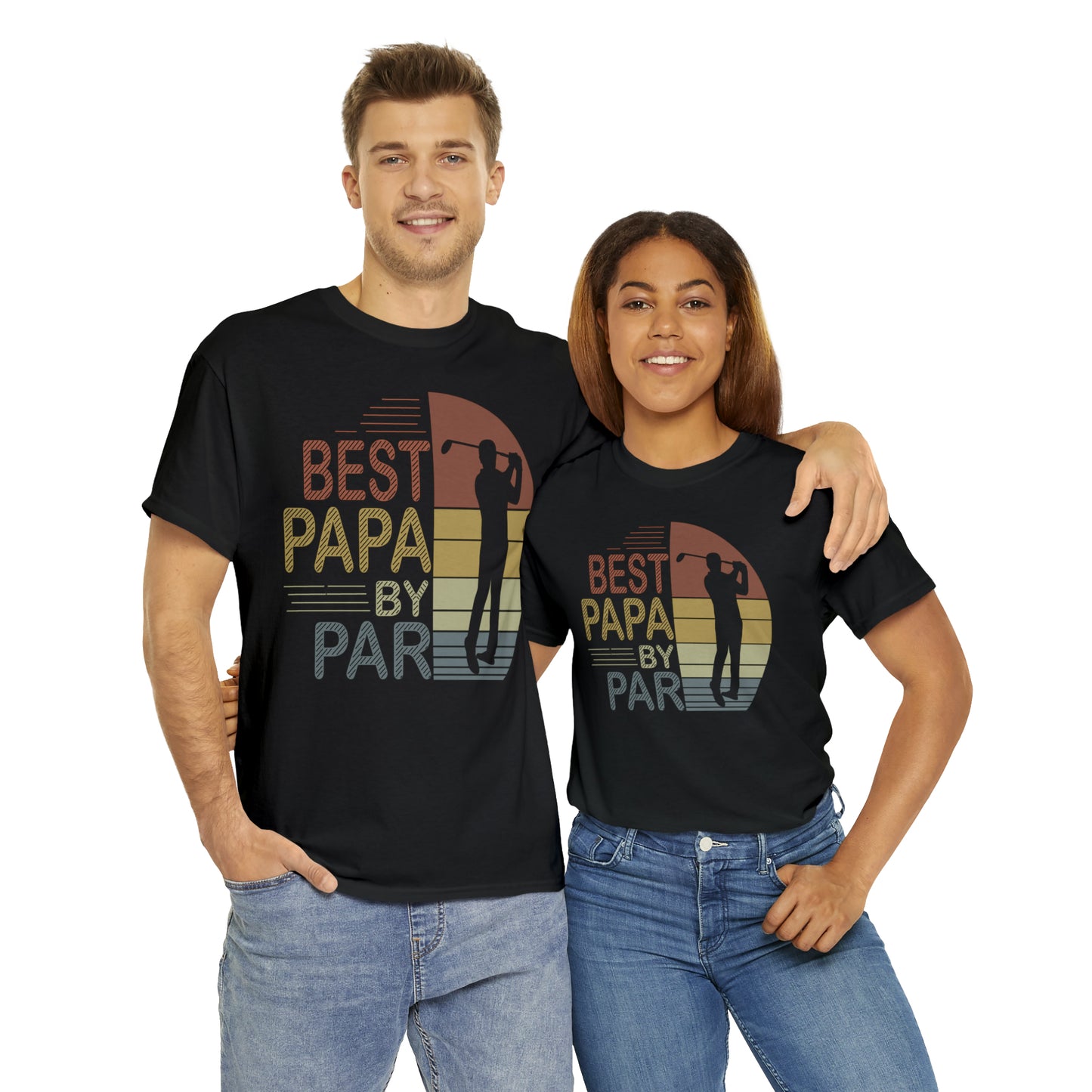 Best Papa by Par Golf Cotton Tee