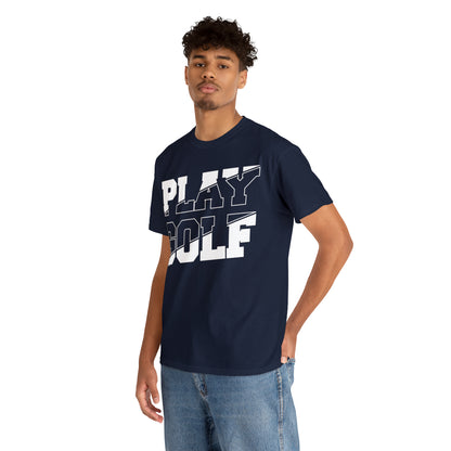 Split Play Golf Cotton Tee