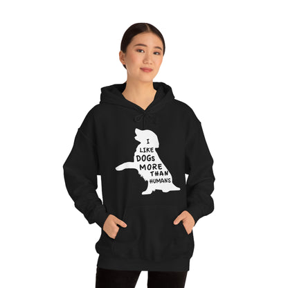 I Like Dogs More Than Humans Hoodie