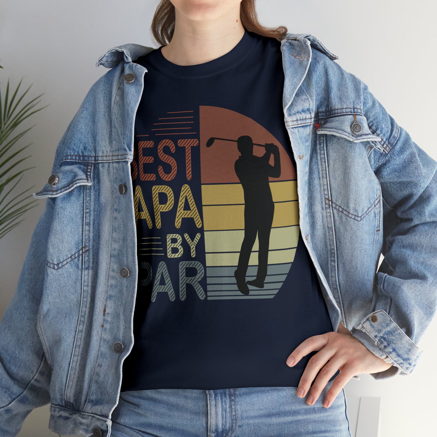 Best Papa by Par Golf Cotton Tee