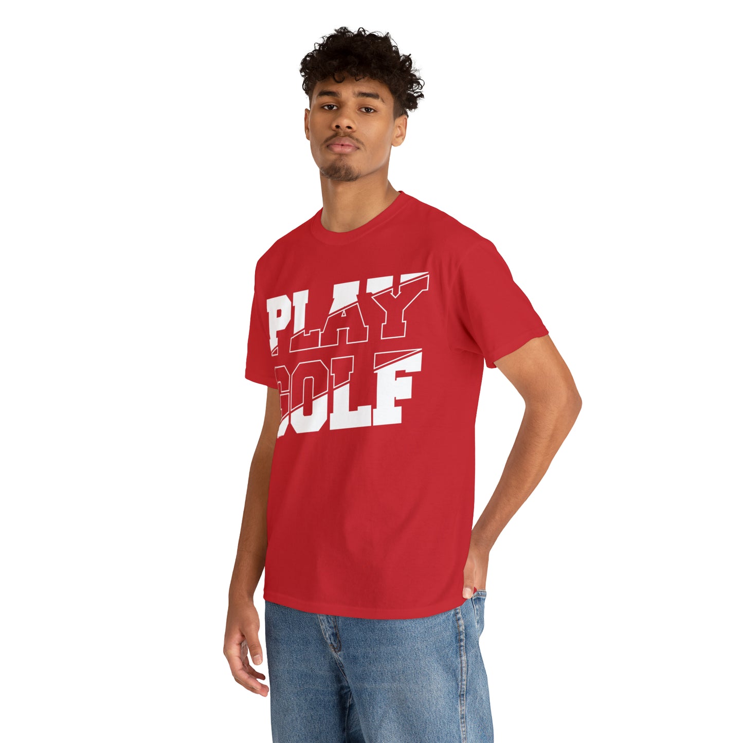 Split Play Golf Cotton Tee