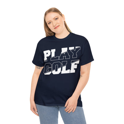 Split Play Golf Cotton Tee