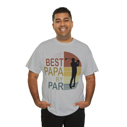 Best Papa by Par Golf Cotton Tee