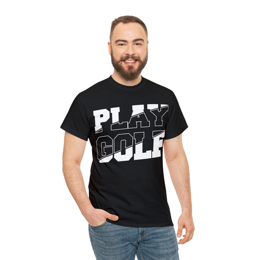 Split Play Golf Cotton Tee