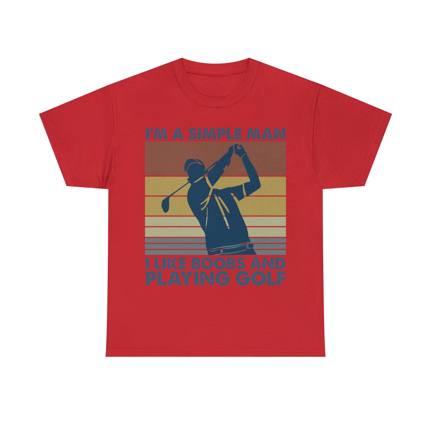 I'm a Simple Man Golf Cotton Tee