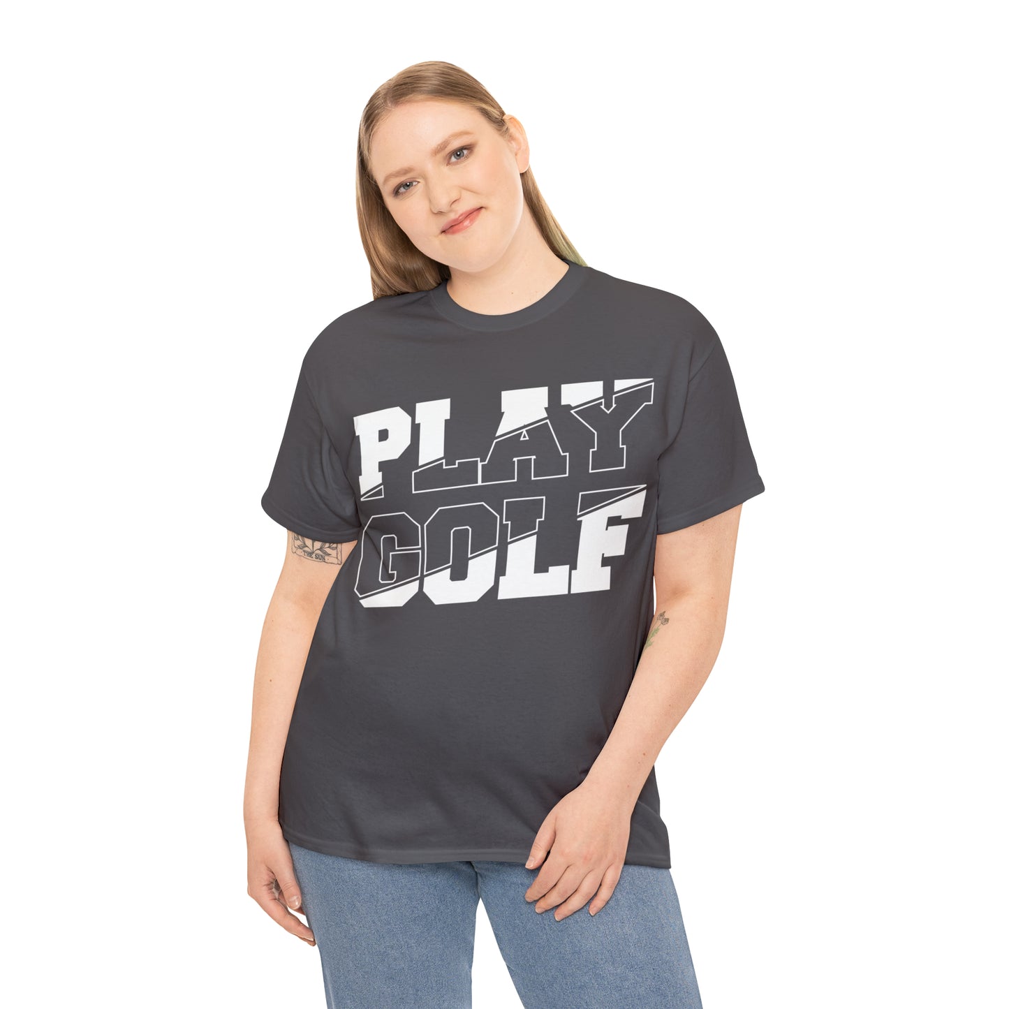 Split Play Golf Cotton Tee