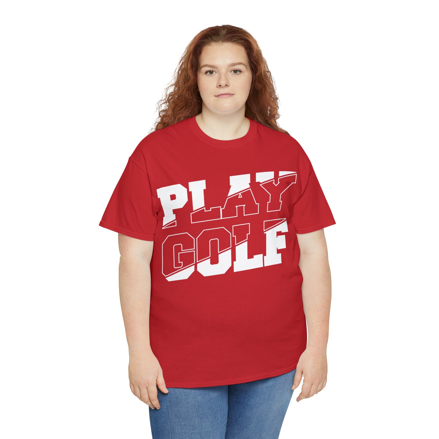 Split Play Golf Cotton Tee