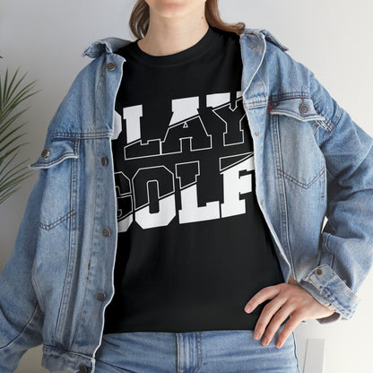 Split Play Golf Cotton Tee