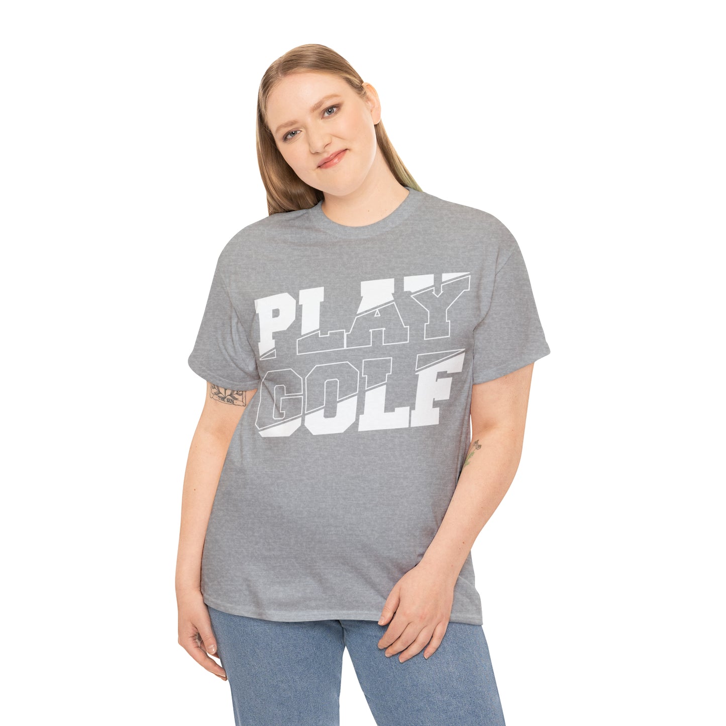 Split Play Golf Cotton Tee