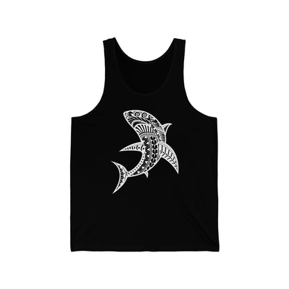 Great White Tribal Shark Tank Top