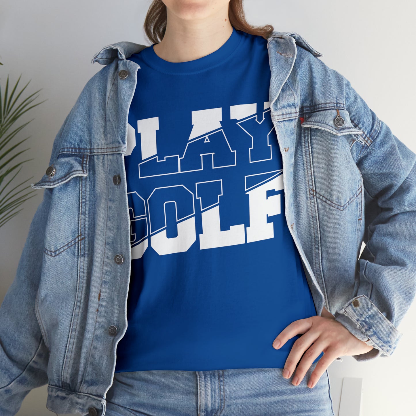 Split Play Golf Cotton Tee