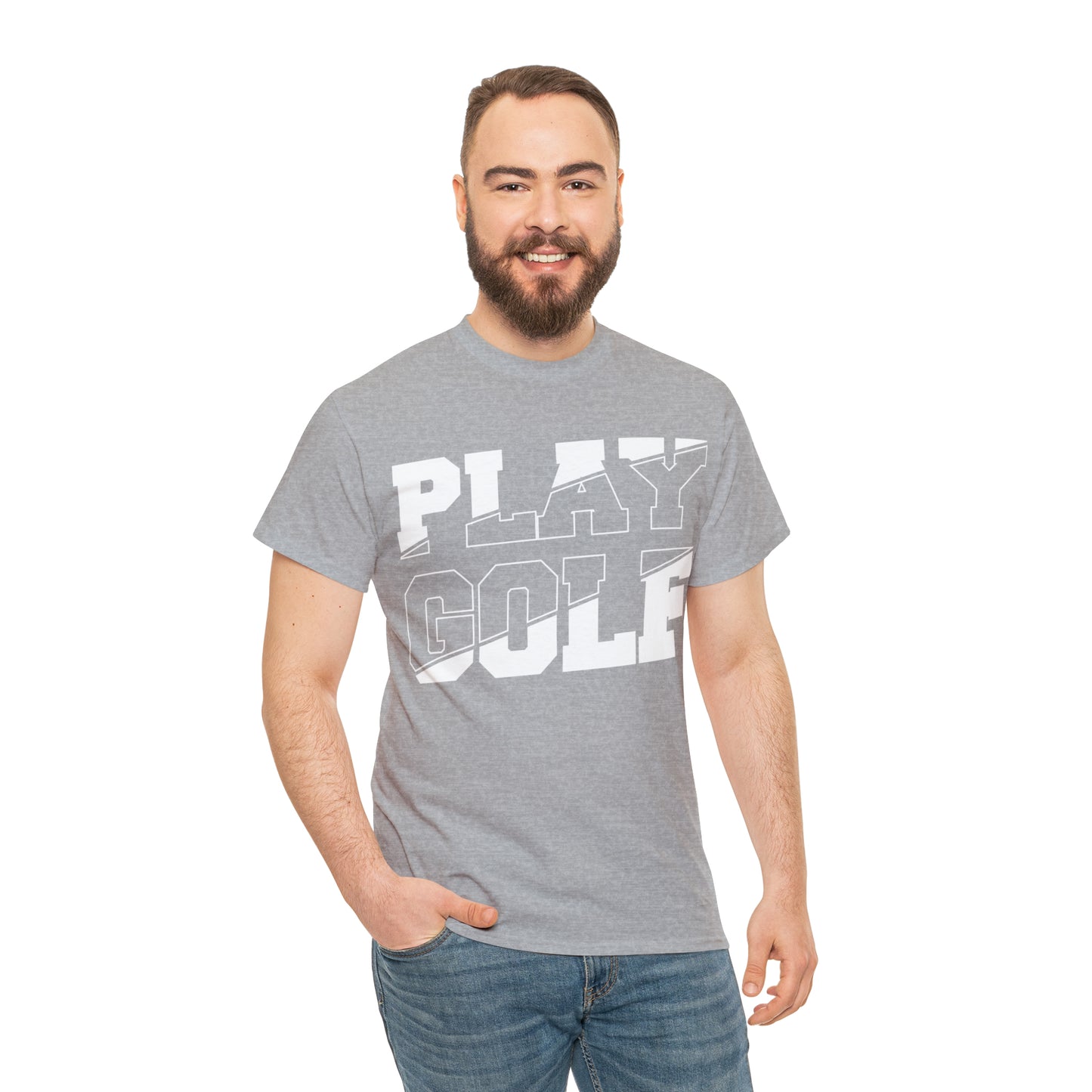 Split Play Golf Cotton Tee