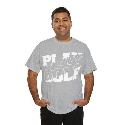 Split Play Golf Cotton Tee