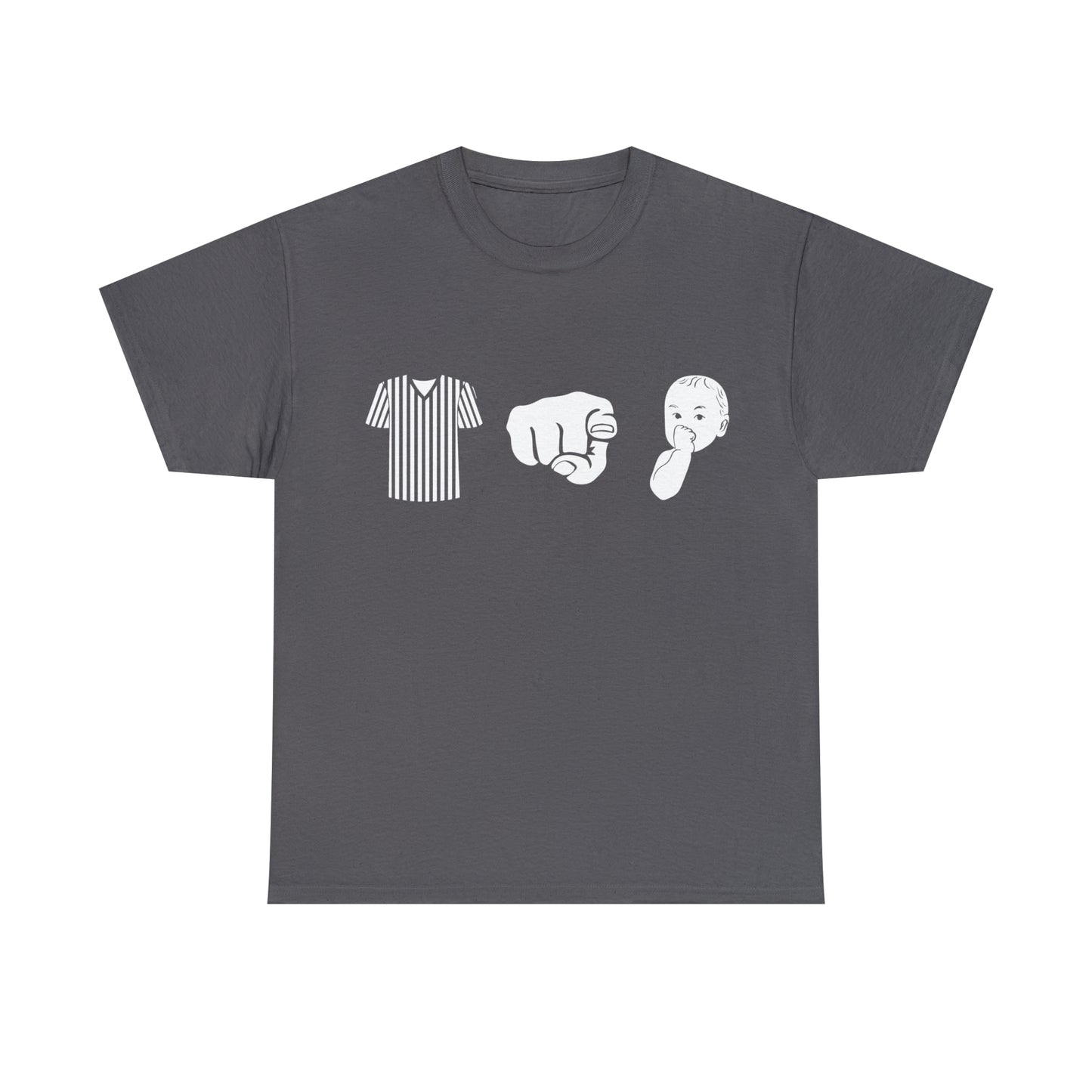 Ref You Suck Emoji Cotton Tee