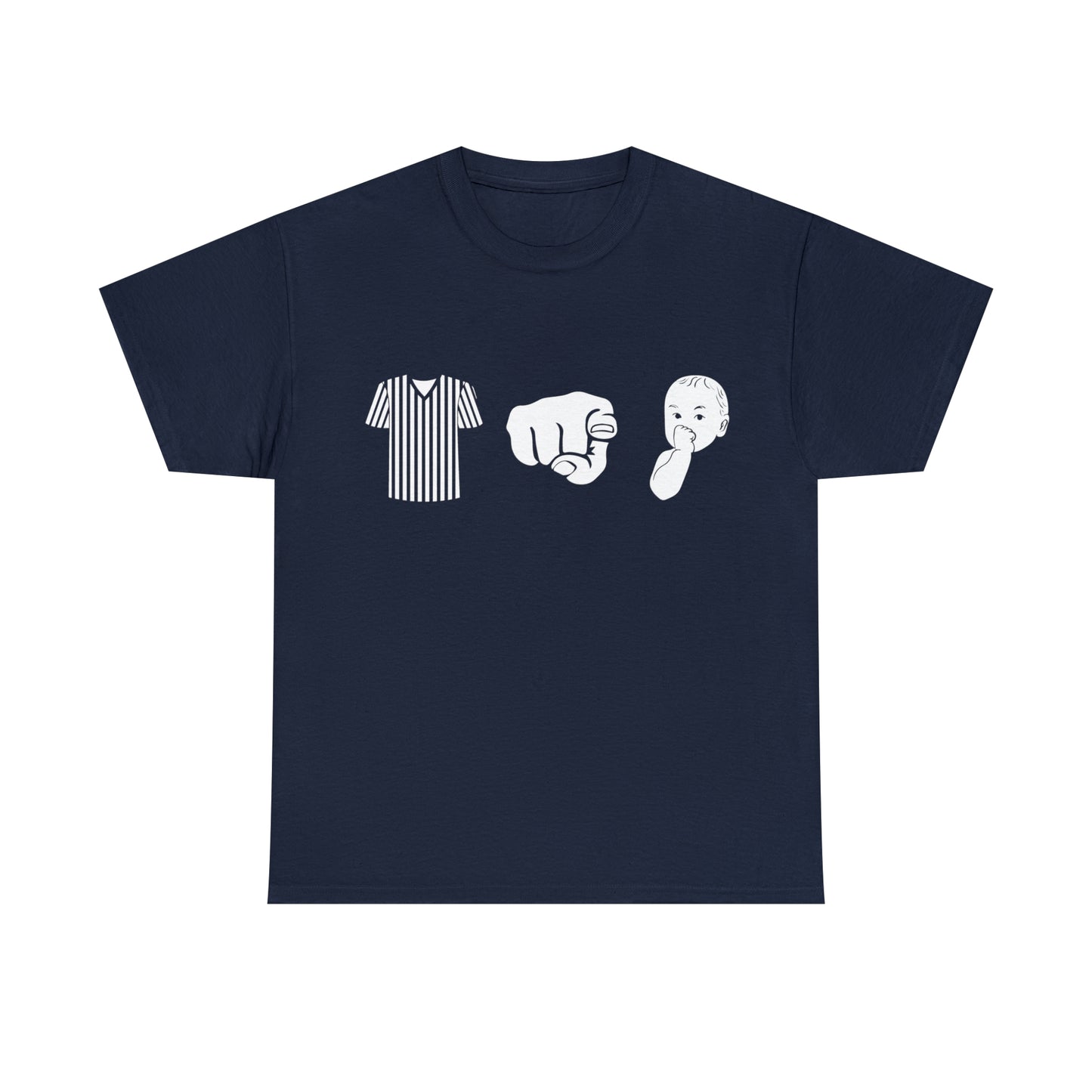 Ref You Suck Emoji Cotton Tee