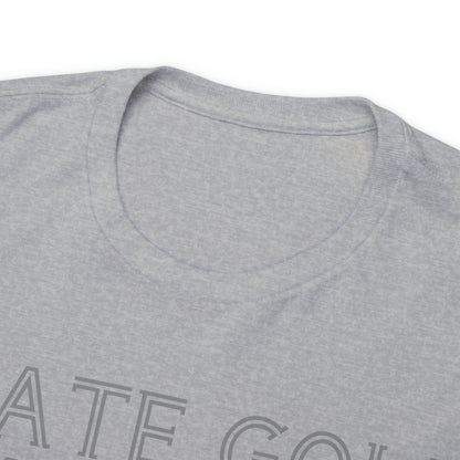 I Hate Golf, Nice Shot, I Love Golf Cotton Tee