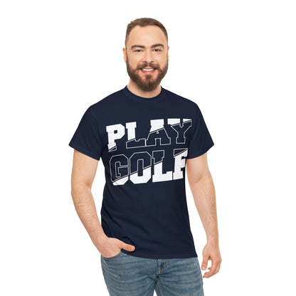 Split Play Golf Cotton Tee