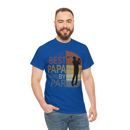 Best Papa by Par Golf Cotton Tee