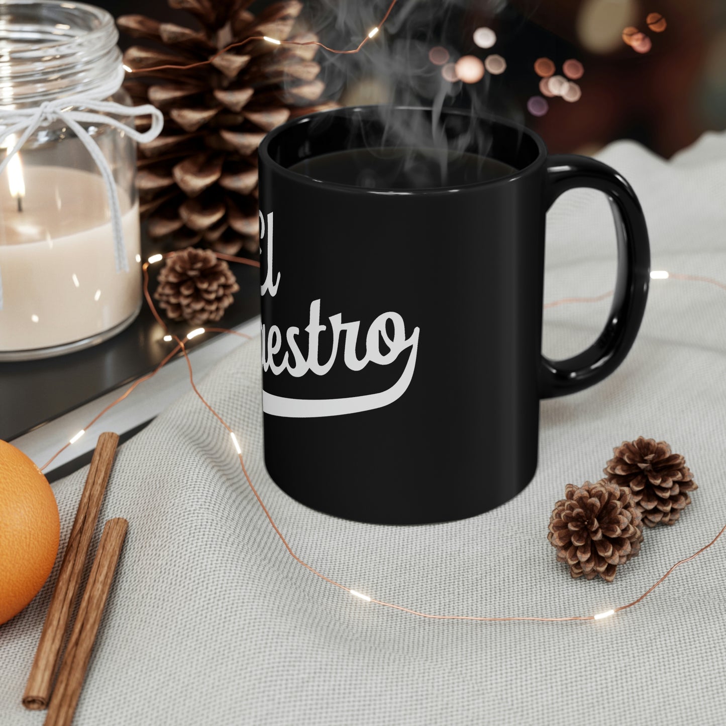 El Maestro - The Teacher  11oz Black Mug