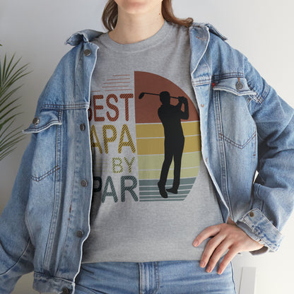 Best Papa by Par Golf Cotton Tee