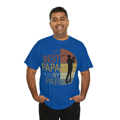 Best Papa by Par Golf Cotton Tee