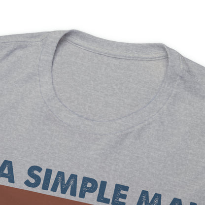 I'm a Simple Man Golf Cotton Tee