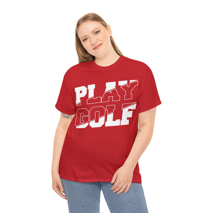 Split Play Golf Cotton Tee