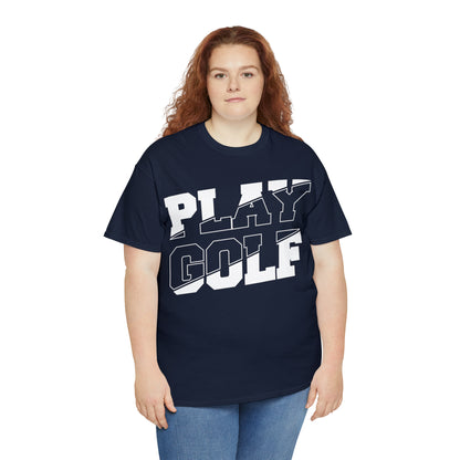 Split Play Golf Cotton Tee