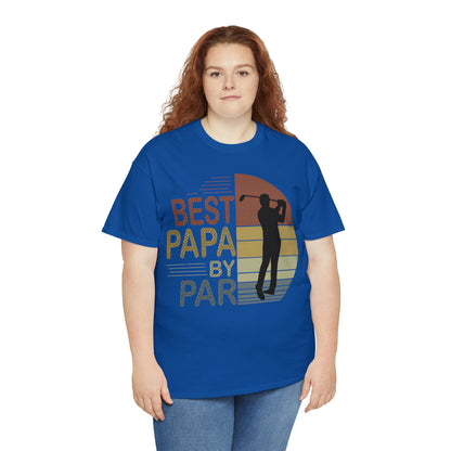 Best Papa by Par Golf Cotton Tee