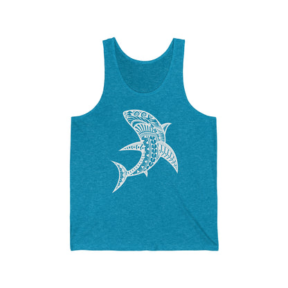 Great White Tribal Shark Tank Top