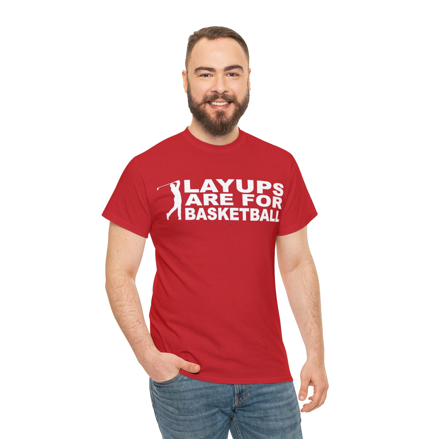 Layups are for Basketball Cotton Tee